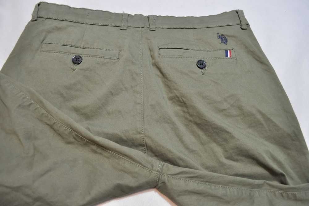 US POLO ASSN L 94cm 34/32 męskie spodnie jeansowe chinos stretch s7v