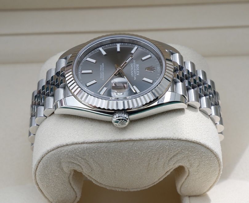 Rolex Datejust 41 Slate Dial Jubilee Bracelet 126334