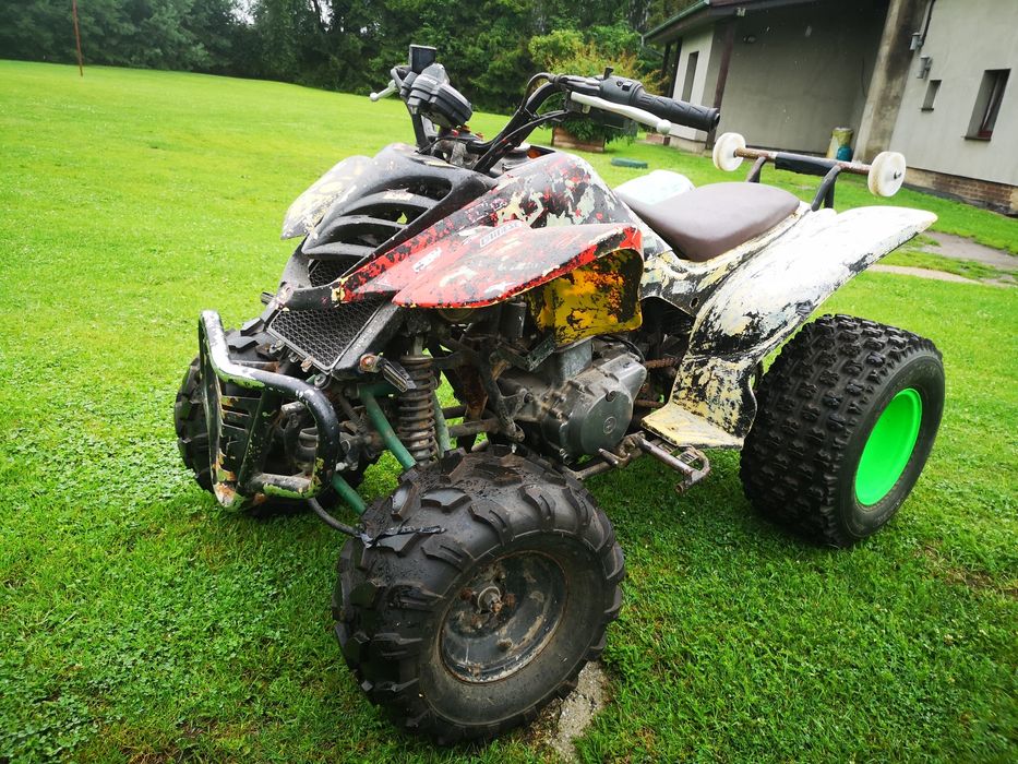 Quad ścigacz 500 Kawasaki zimowa zabawka