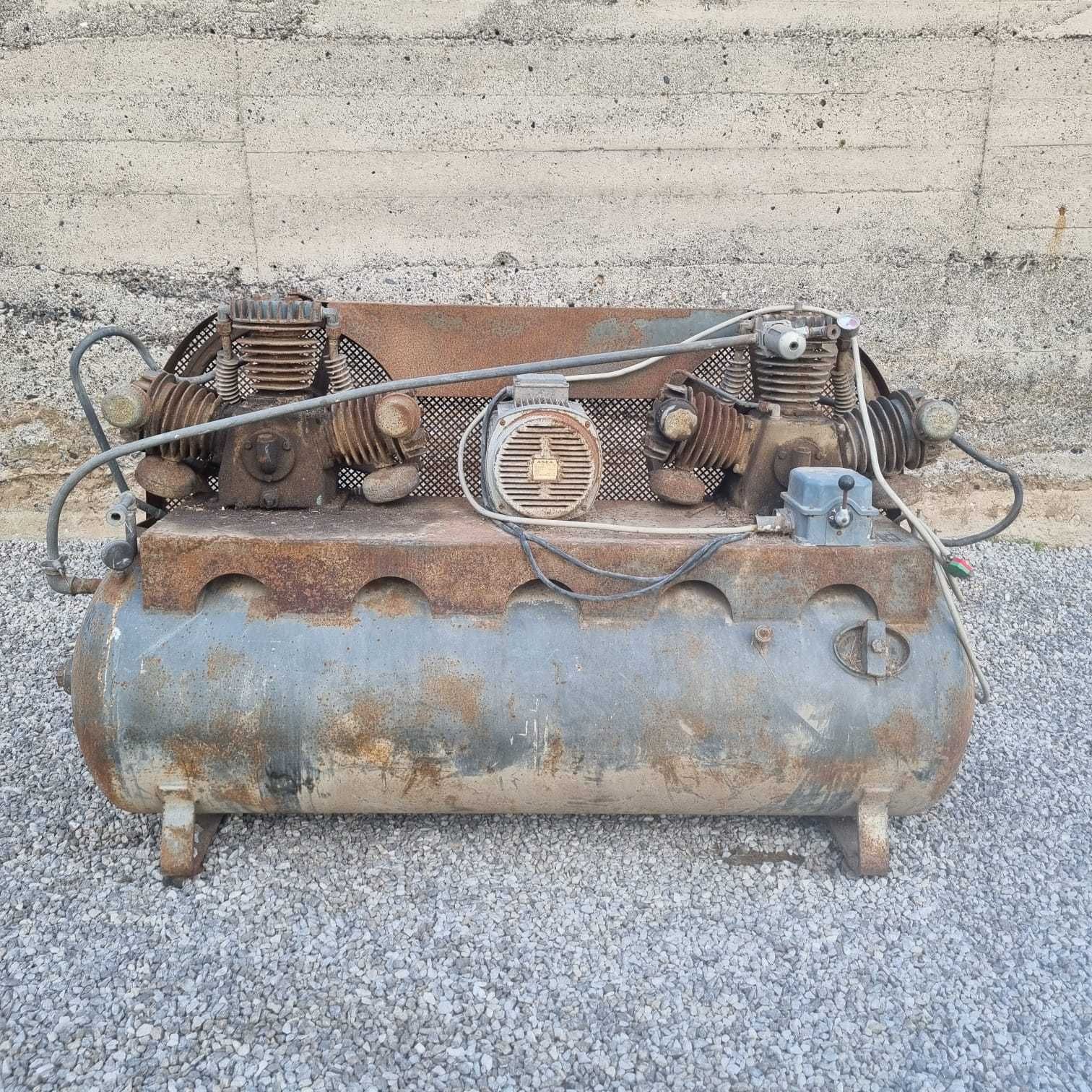 Kompresor 500l , Atlas Copco dwie sprężarki 7,5 kw