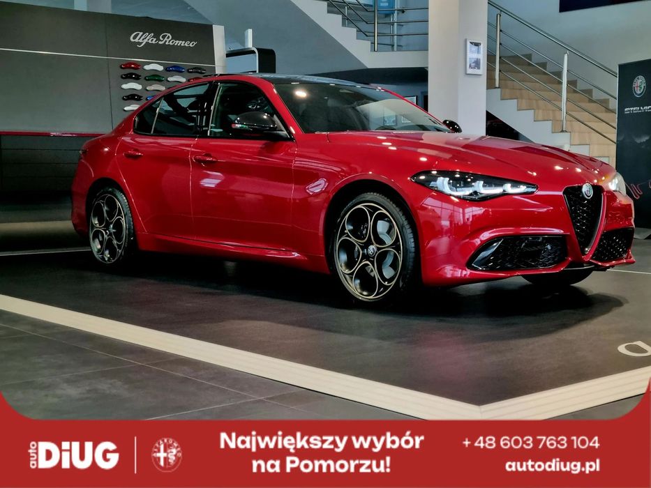 Alfa Romeo Giulia 2.0 280KM Intensa, salon Auto Diug Słupsk