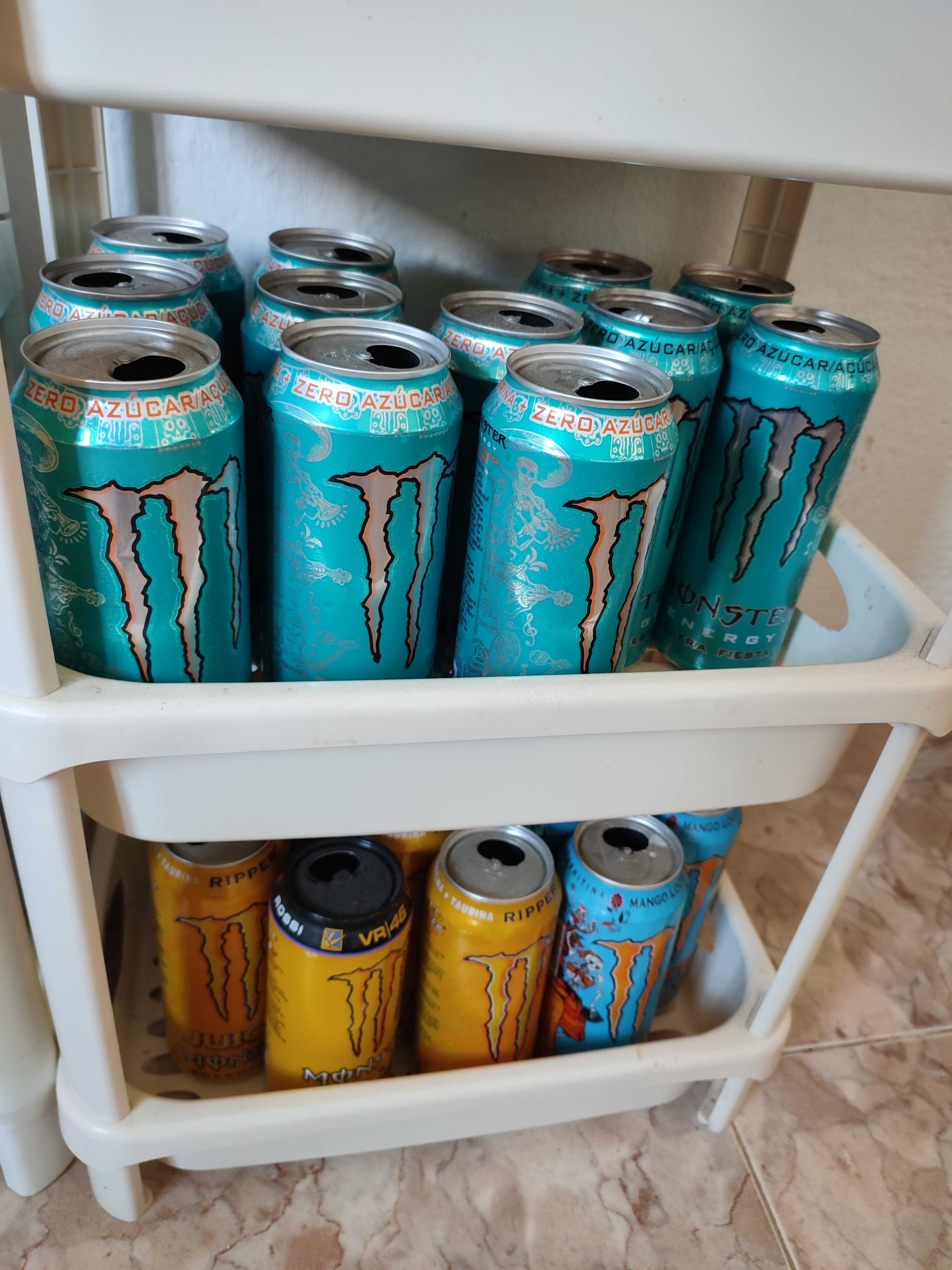 Latas Monster colecção