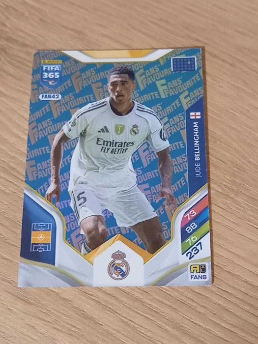 Karta piłkarska Panini 365 rocznik 25/26 Belingham