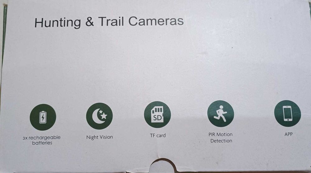 Câmera de video de caça