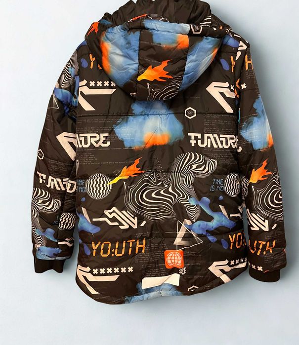 Kurtka chłopięca zimowa 158 – modna, ciepła, zadbana!