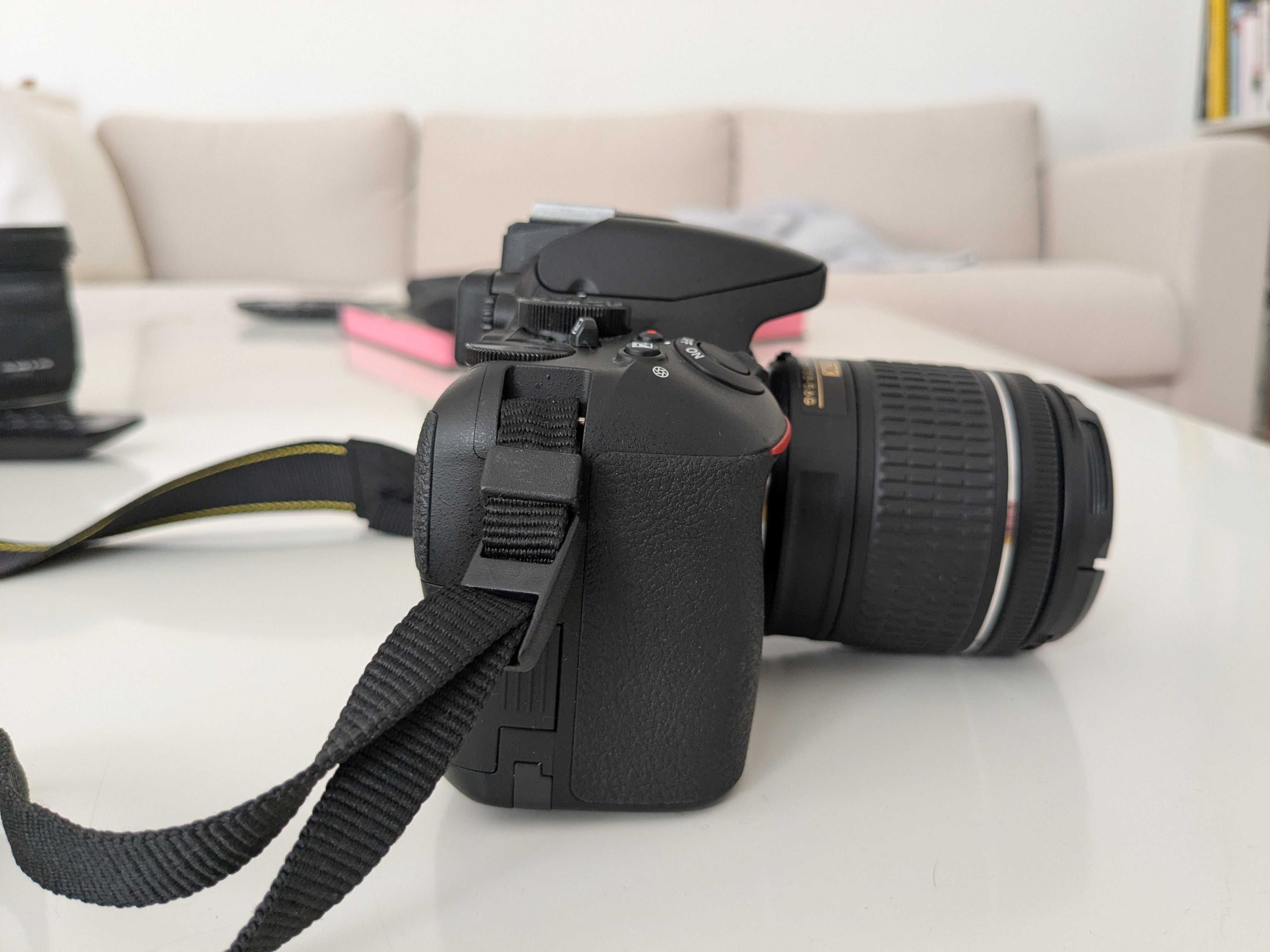Nikon D3500 + lente 18-55 nikon
