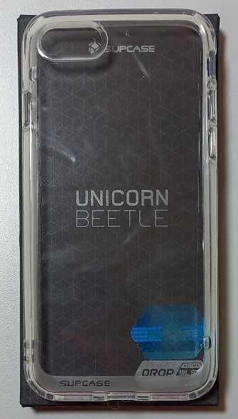 Прозорий силіконовий протиударний чохол для iPhone2022-SE-UBStyle