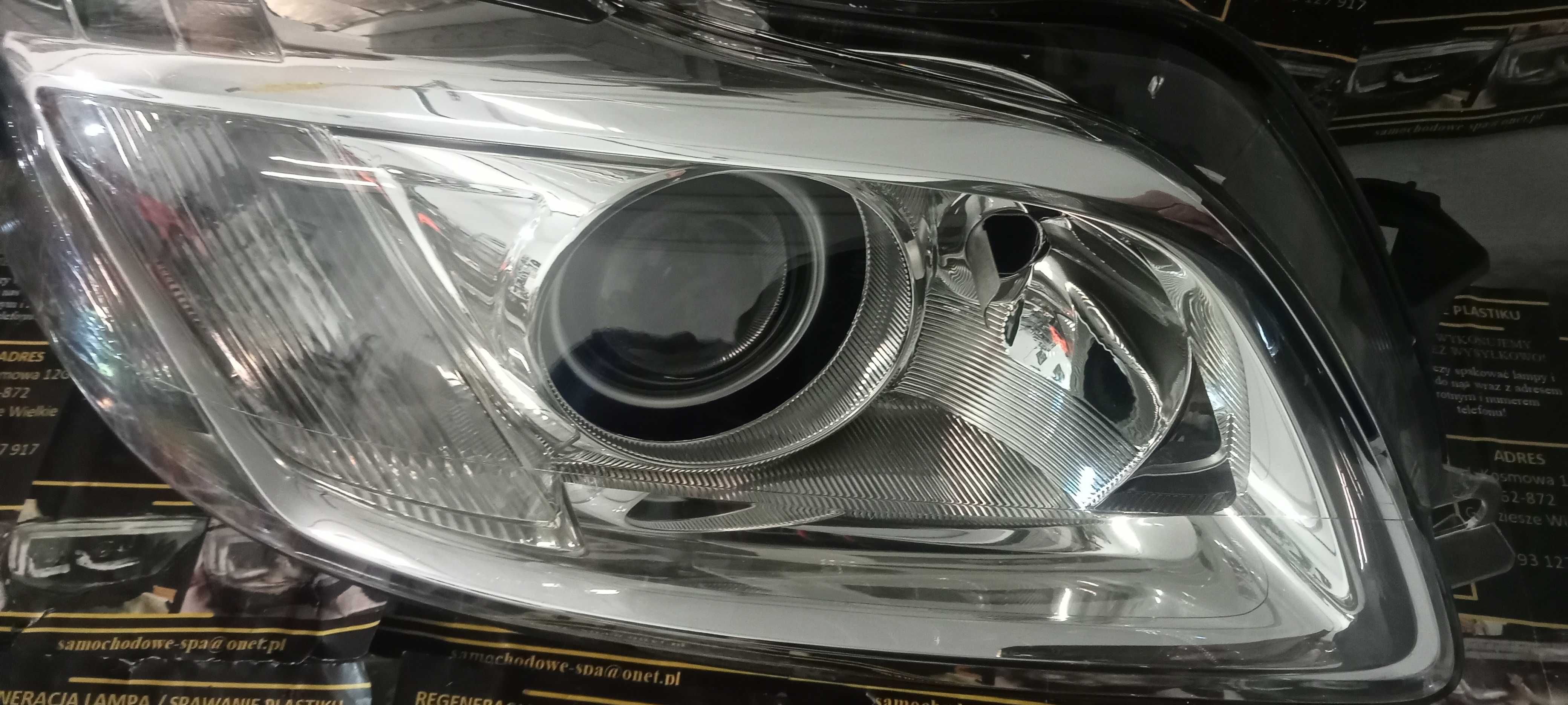 Lampa OPEL INSIGNIA prawa XENON led Kompletna