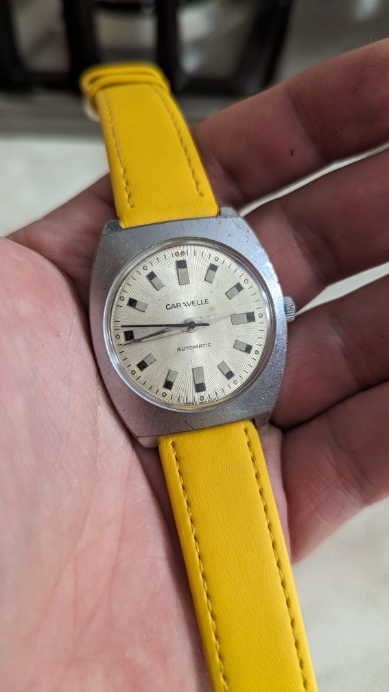 Часы Caravelle automatic винтажные Германия, годинник