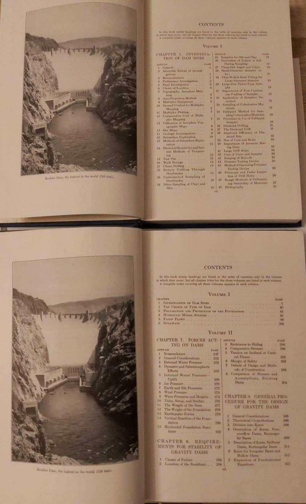 “Engineering for Dams”, Volume 1, Volume 2 - książki naukowe o tamach
