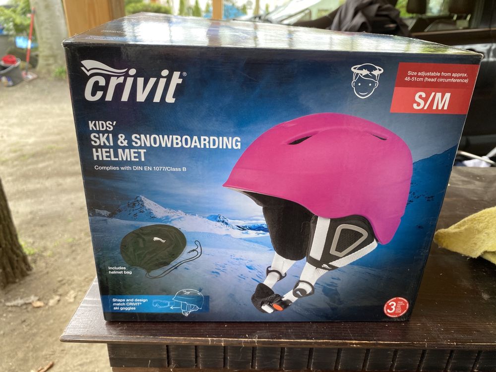 Kask dziecięcy na Narty i do snowboardu