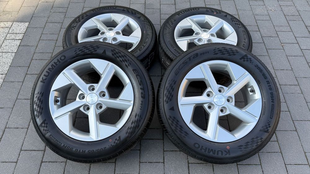 Nowe r16 5x114.3 Kumho 205/65 koła alufelgi et44 felgi hyundai Kia Nissan Toyota Honda Mitsubishi