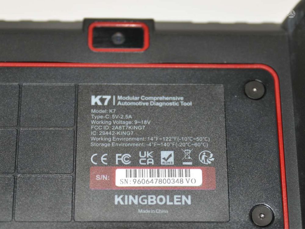 Мультимарочна професійна діагностика сканер Kingbolen K7 Thinkscan Max