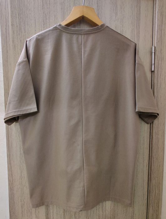 Футболка оверсайз вельветова