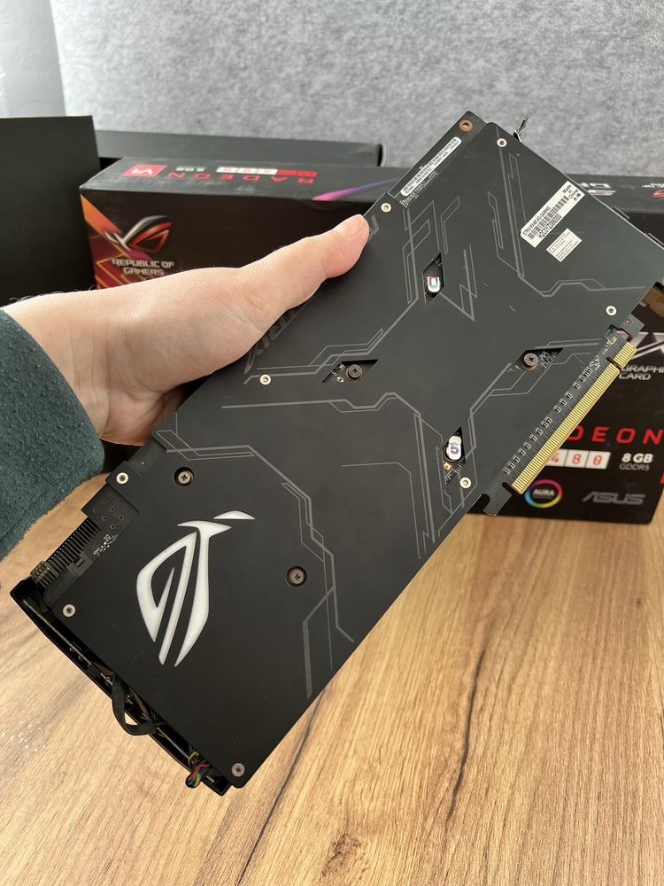 AMD Radeon ASUS RX 480 8Gb ROG Strix Gaming