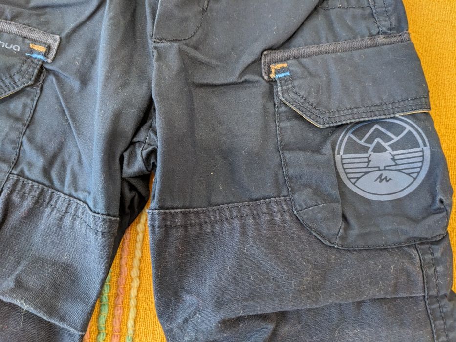 Calças de algodão para bebé menino