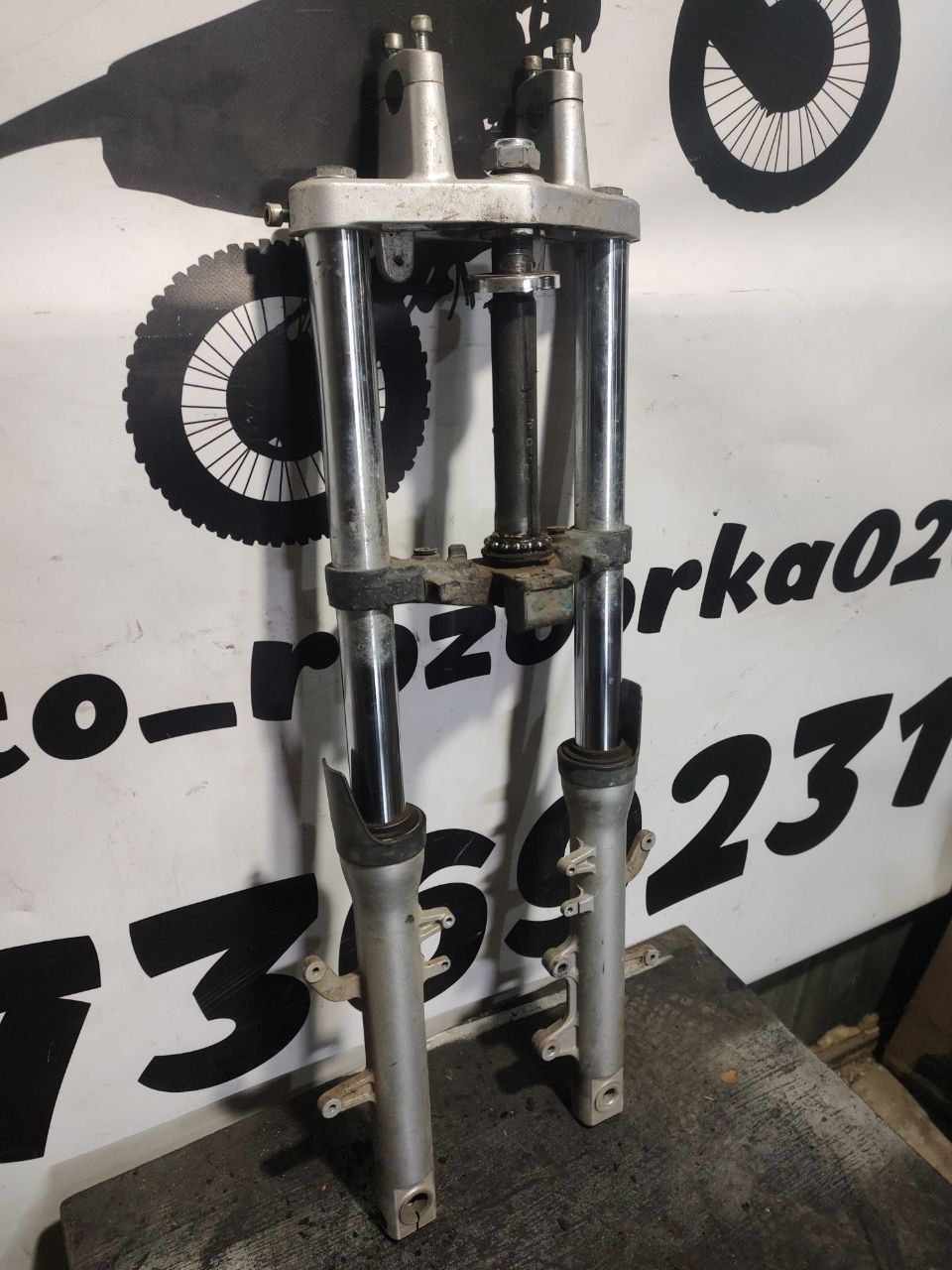 Вилка в зборі до мотоцикла Viper V250-CR5, Loncin CR4, Geon CR6,Інші!