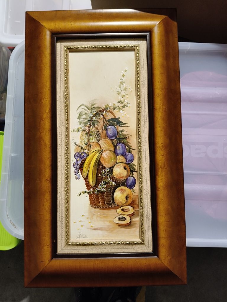 Quadro pintado á mão