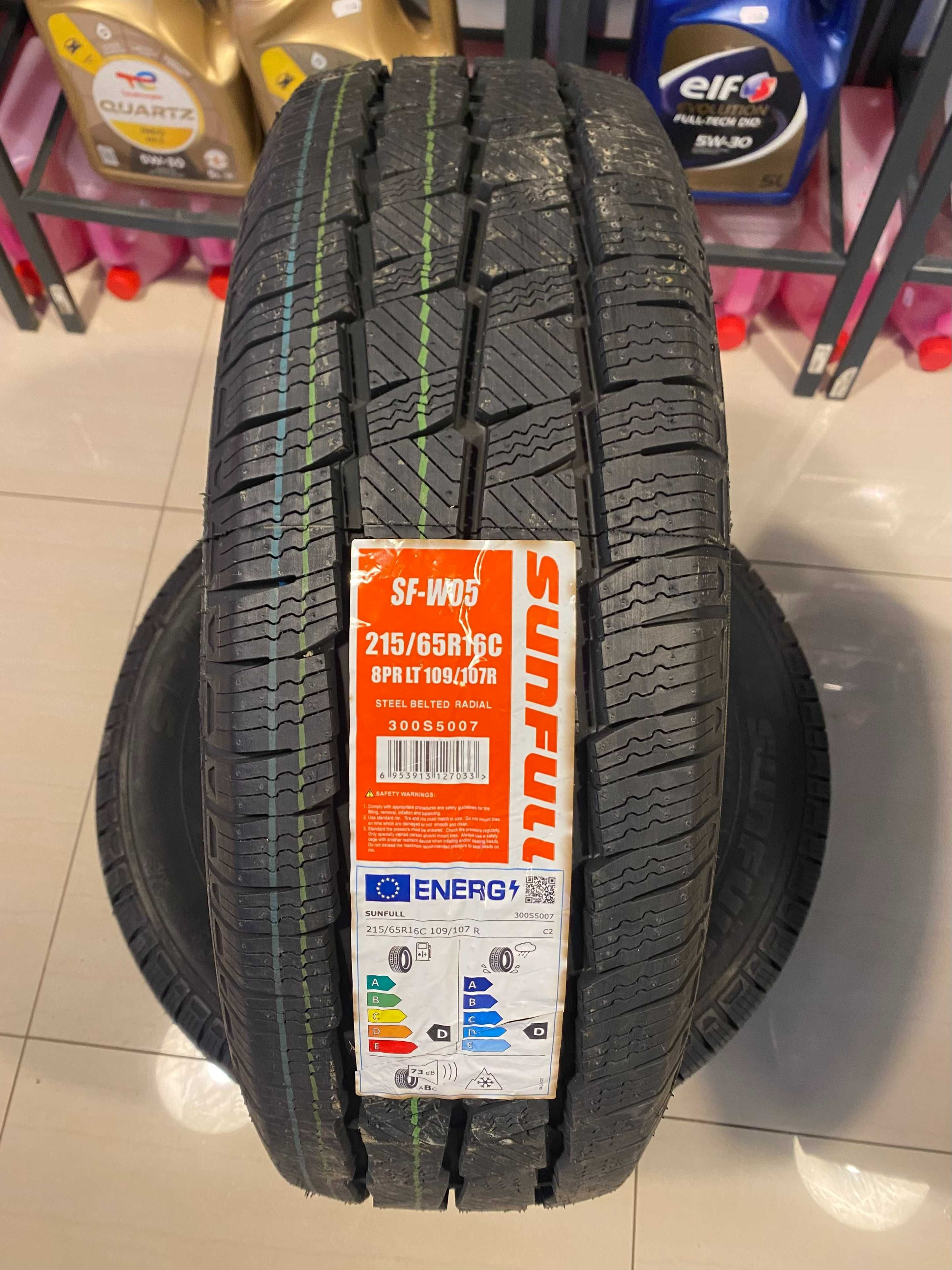 NOWA Opona opony zimowa zimowe SUNFULL 215/65R16C 109/107R 8PR LT