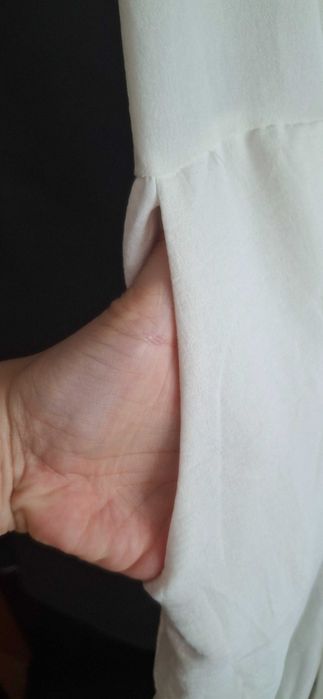 Macacão branco ajustável