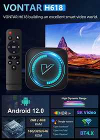 TV Box Android VONTAR H618 2GB + 16GB