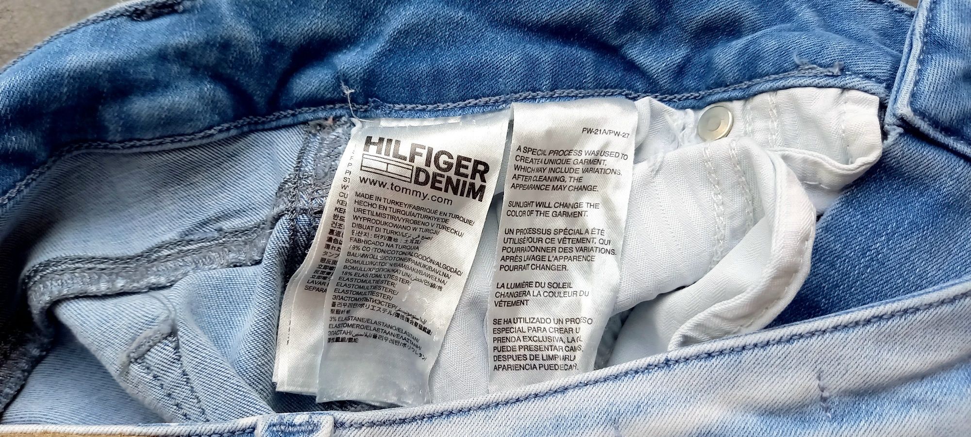 Tommy Hilfiger Mid Rise Skinny Nora, jeansy 30/34
