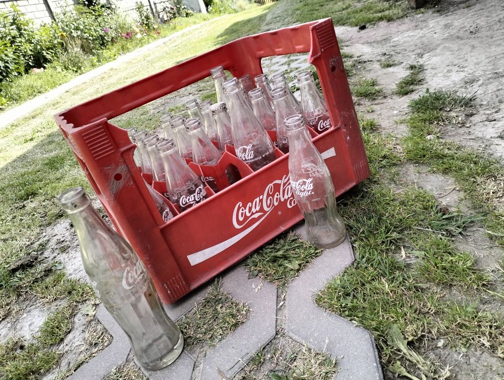 Stare butelki coca cola