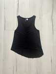 Asymetryczny czarny top H&M
