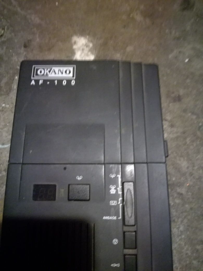 Dyktafon Okano AF-100 + kasety do dyktafonu