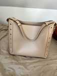 Torebka torba shopper beżowa Mohito