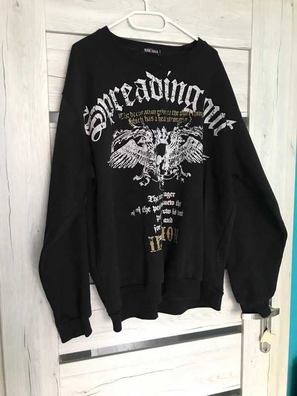 nirvana bluza hoodie vintage czarna damska męska opium band merch rock