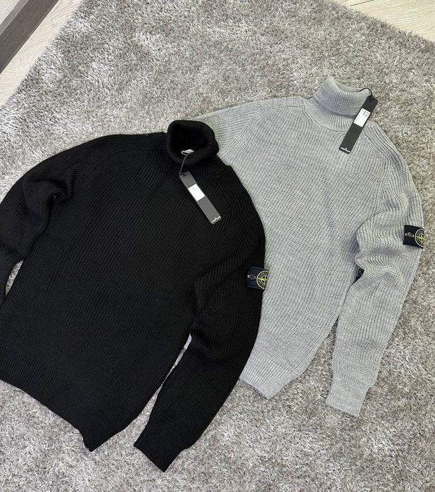 ‼️АКЦИЯ‼️ Гольф Stone Island. Свитер стоник мужской. Стон Айленд