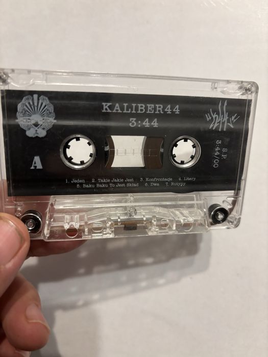 Kaliber 44  3:44 kaseta hip hop bez okladki