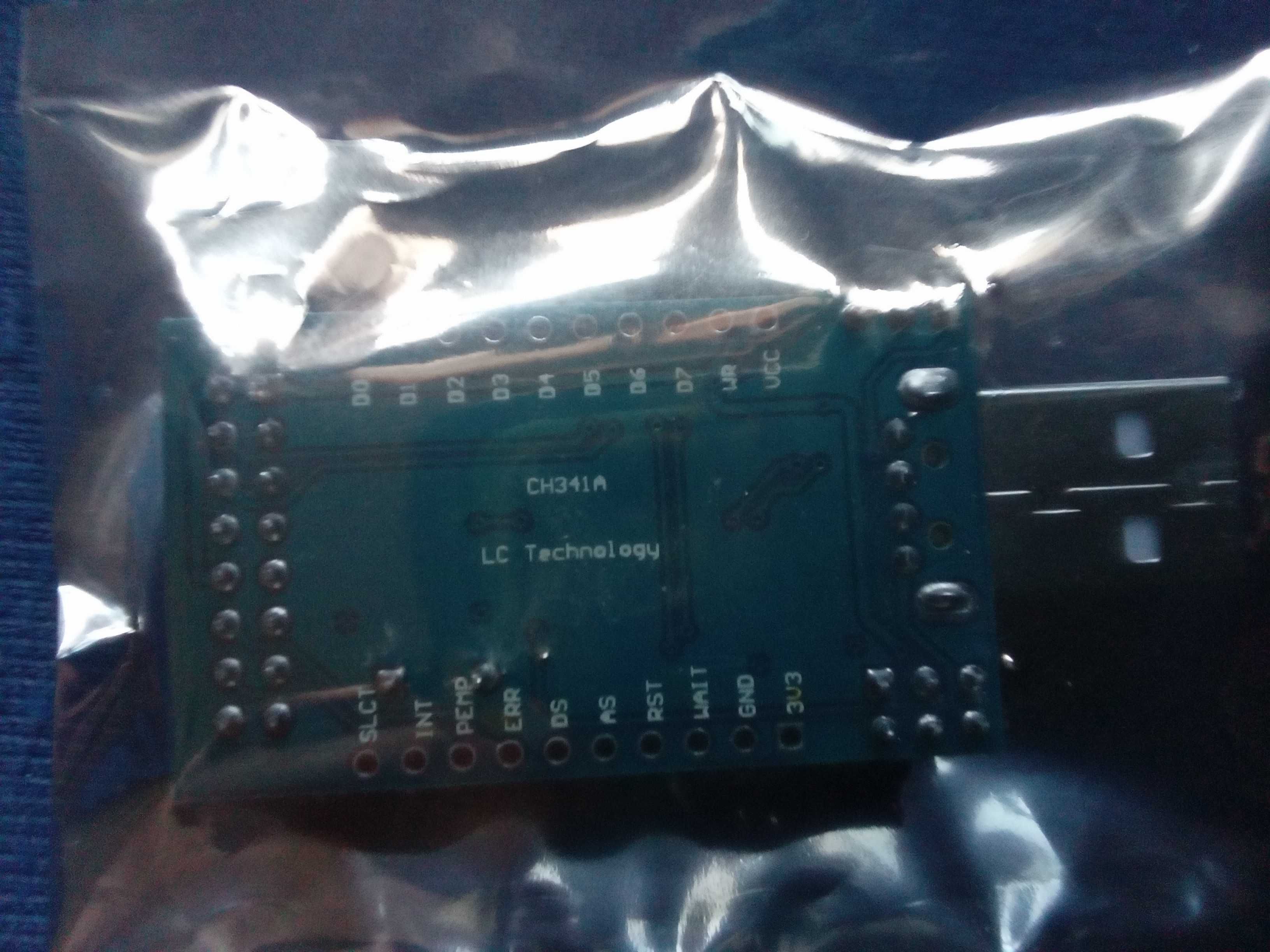 Программатор USB в UART, CH341A