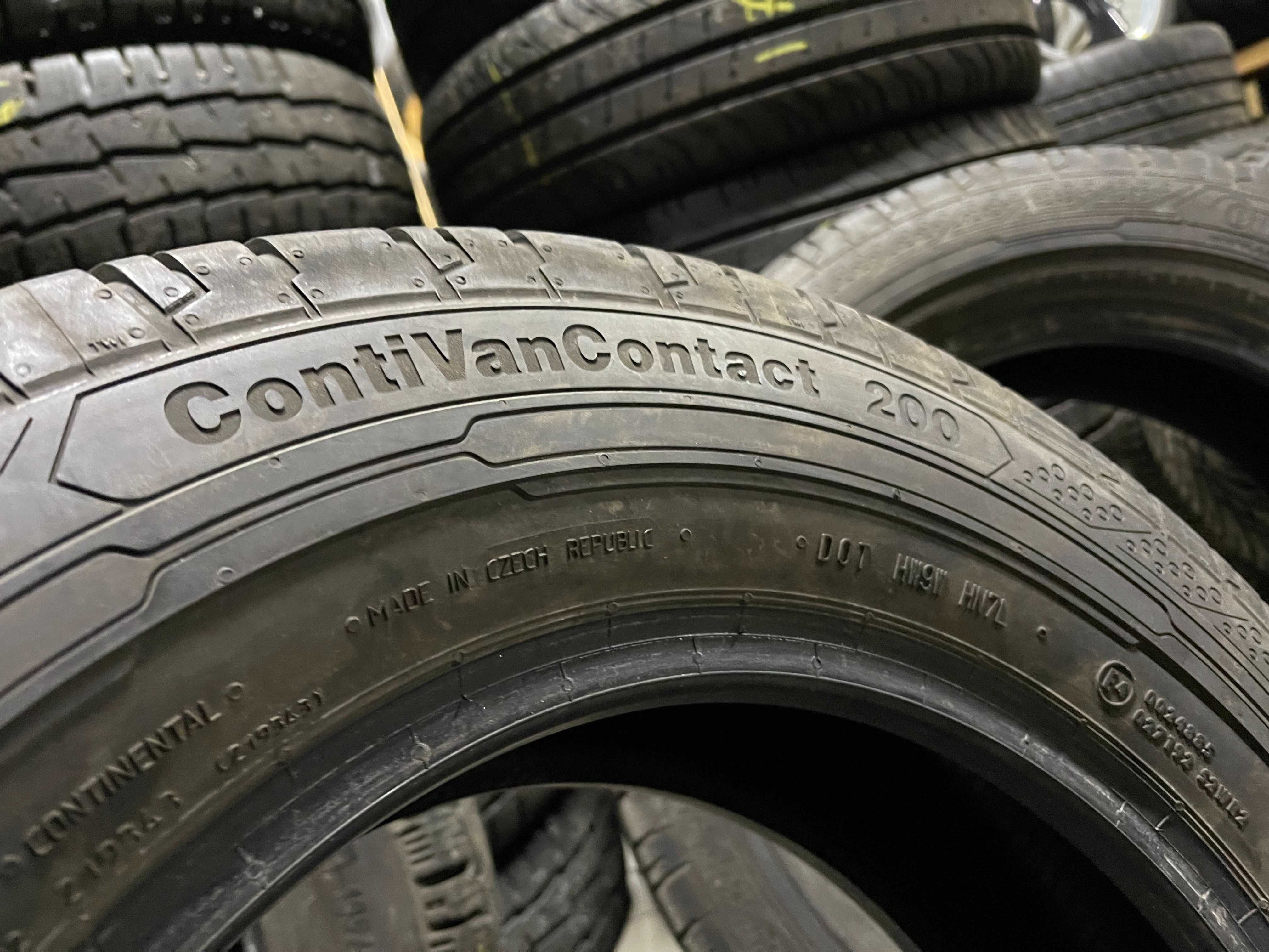 Літні шини 195/70R15C Continental ContiVanContact200 18рік 9мм!