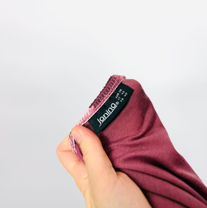 Bluzka w odcieniach bordo tie-dye M 38 Janina