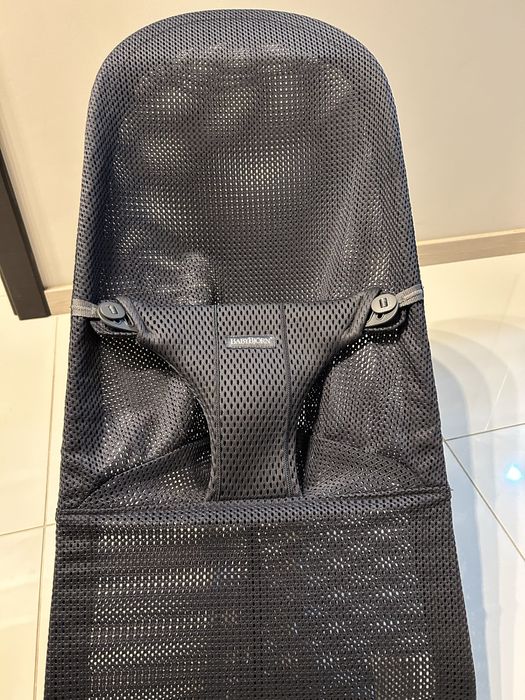 BabyBjörn, Bliss Mesh, leżaczek, antracytowy