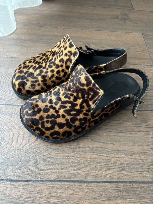 Продам мюлі з леопардовим принтом