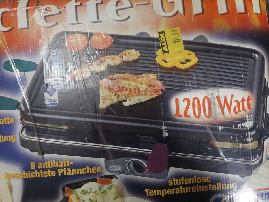 Новий гриль, raclette gril