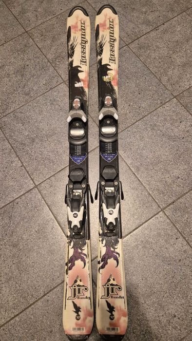 Narty z butami 120cm Rossignol + buty 23cm Tecnica dla dziecka