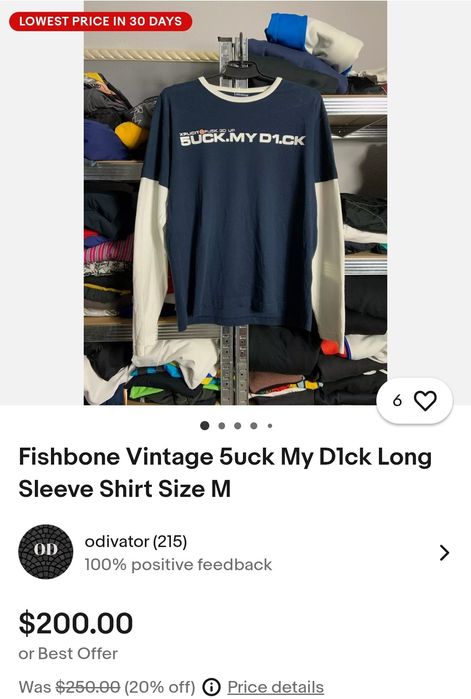 5UCK.MY D1.CK vintage long sleeve SK8 SWAG SLAYER