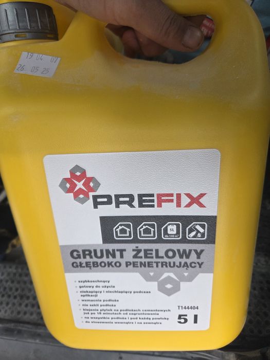 Grunt żelowy głęboko penetrujący PREFIX FRANSPOL 5 l