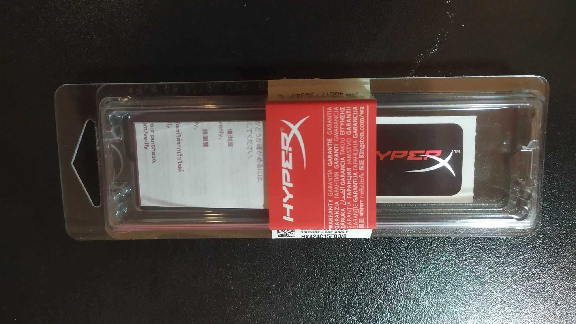Pamięć Ram DDR4 HyperX Fury 1x8GB 2400MHz CL15 DIMM