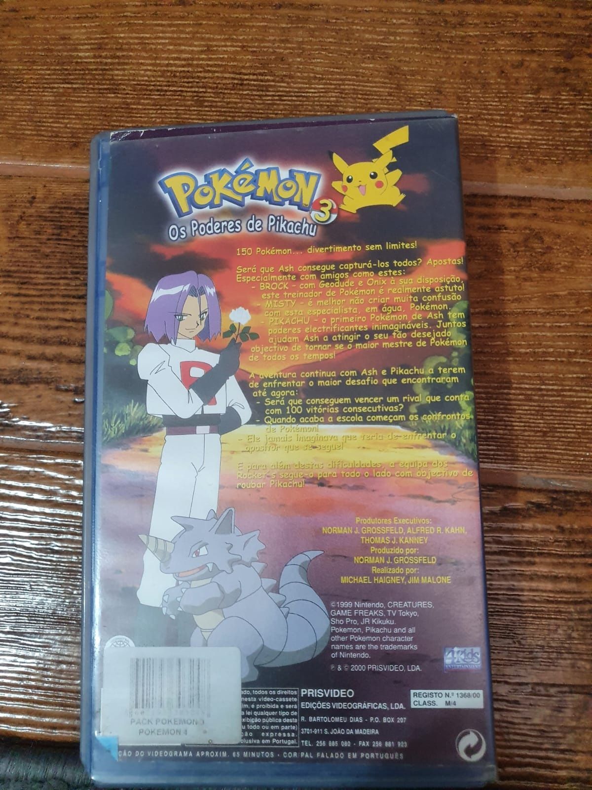 Pókemon - 2 VHS ( Os poderes do Pikachu + Os melhores Amigos)