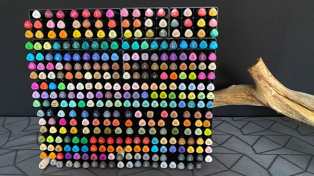 313 Marcadores álcool Decotime Action