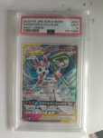 Japoński Gardevoir & Sylveon GX #31 Night Unison PSA 9