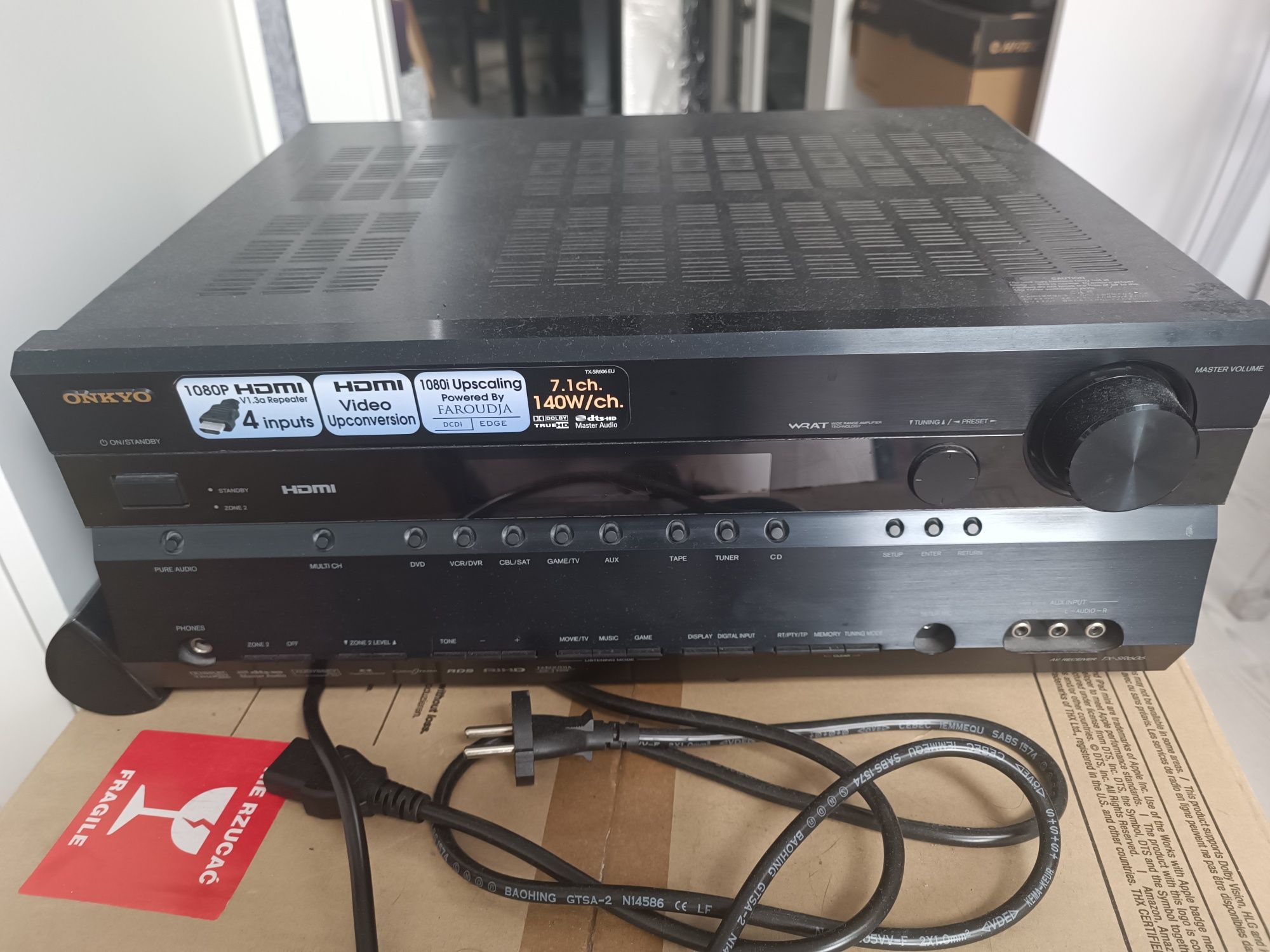 Amplituner Onkyo TX-SR606 7.1 Av Receiver