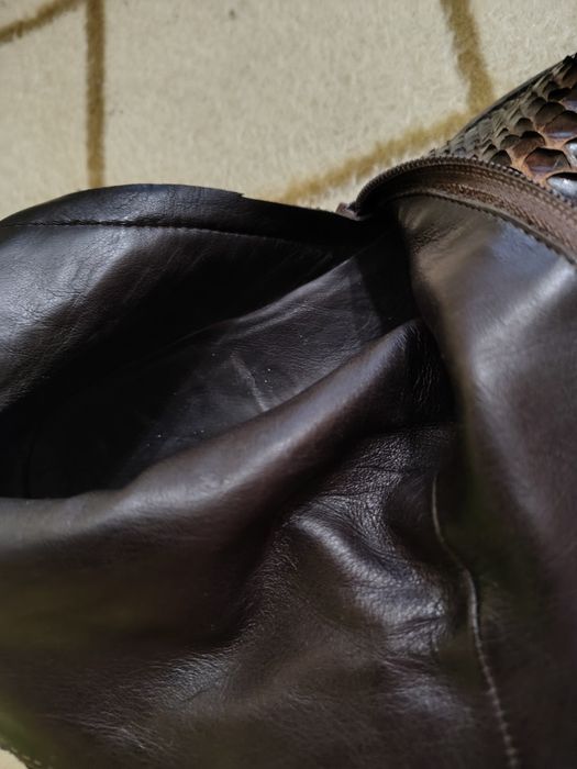 Казаки мужские, кожа питона