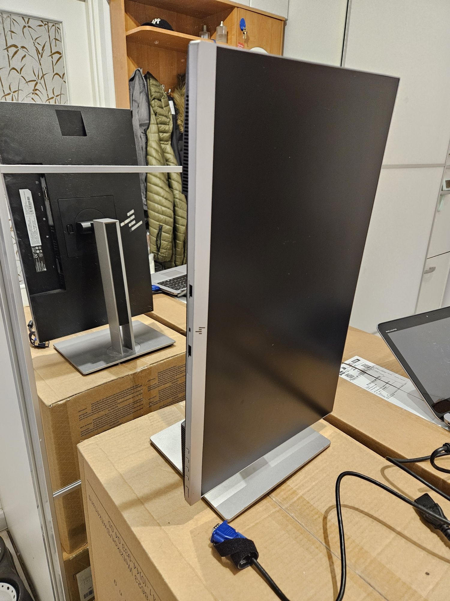 HP EliteDisplay E233, monitor bezramkowy FullHD, IPS, HDMI, USB 3.0