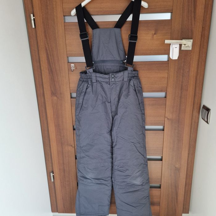 Spodnie narciarskie szare dla chłopca